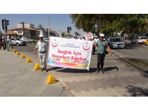 Malatya’da Sağlık İçin Yürüdüler