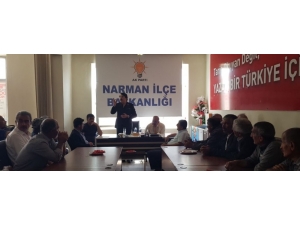 Milletvekili Aydemir’den Narman Buluşması