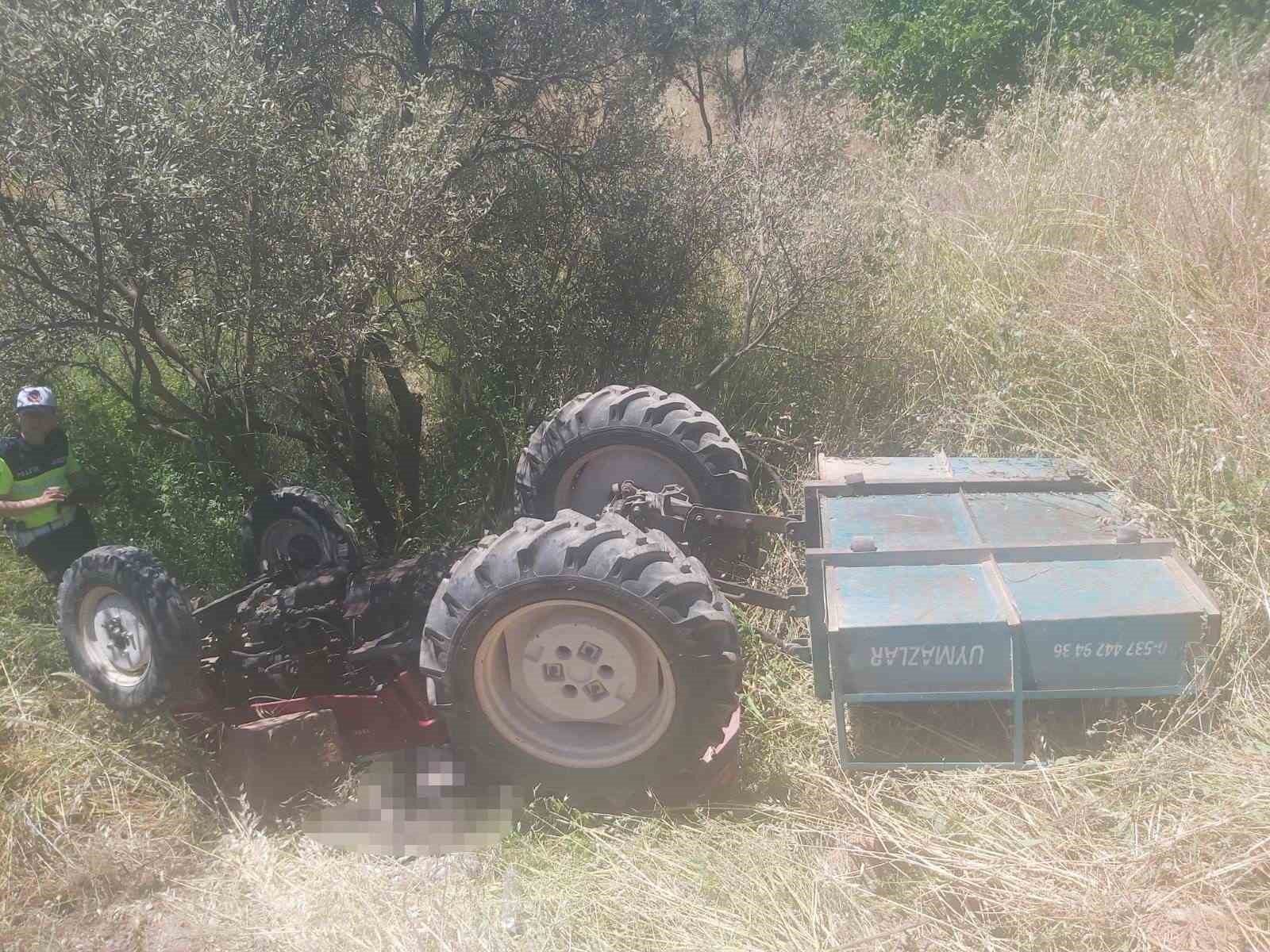 sarampole-dusen-traktorunun-altinda-hayatini-kaybetti