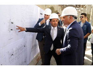 Vali Zorluoğlu, Tarihi Peynirciler Çarşısı’nda İncelemelerde Bulundu