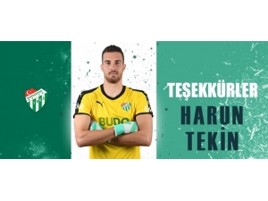 Bursaspor’dan Harun Tekin’e Teşekkür