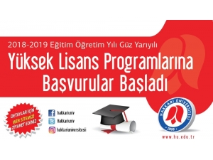 Hakkari Üniversitesinde Lisansüstü Eğitim Başvuruları Başladı