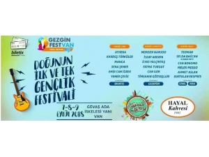 Doğunun İlk Ve Tek Gençlik Festivali “Gezginfest Van” Başlıyor