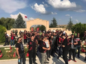 Dumlupınar Şehitliği’nde Buluştular