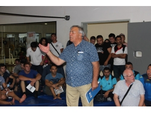 Dünya Aba Güreşi Öncesi Seminer Verildi