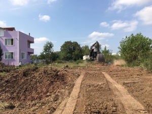 Köseköy’de Yol Çalışmaları Sürüyor