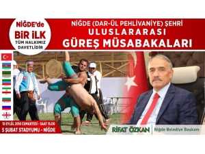 Niğde’de Güreş Müsabakası Düzenlenecek