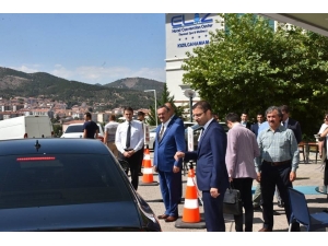 Ak Parti Genel Sekreteri Şahin, Kızılcahamam’da İncelemede Bulundu