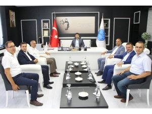 Ak Parti İl Başkanı Karataş’tan Rektör Karacoşkun’a Ziyaret