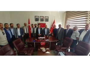 Ak Parti’den Mhp’ye Nezaket Ziyareti