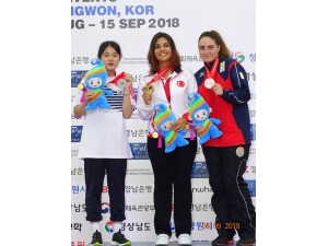 Şevval İlayda Tarhan, Güney Kore’de Altın Madalya Kazandı