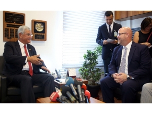 Tbmm Dışişleri Komisyonu Başkanı Bozkır, Abd Maslahatgüzarı Hovenier İle Görüştü