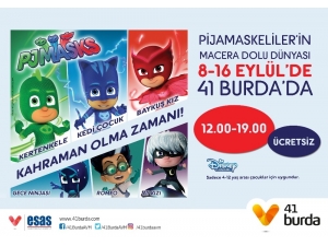 Sevilen Çizgi Film Pijamaskeliler Kocaelili Çocuklarla Buluşacak