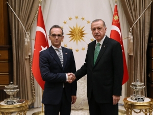 Cumhurbaşkanı Erdoğan, Almanya Dışişleri Bakanı’nı Kabul Etti