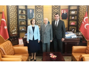 Mhp’li Pehlivan, Yerel Seçim Çalışmalarını Devlet Bahçeli’ye Anlattı