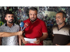 Şanlıurfaspor Taraftarlarından Müdür Keşküş’e Destek