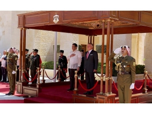 Ürdün Kralı 2. Abdullah, Filipinler Devlet Başkanı Duterte İle Görüştü