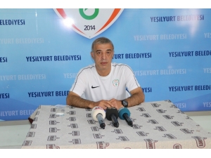 Yeşilyurt Belediyespor Teknik Direktörü Palancı:
