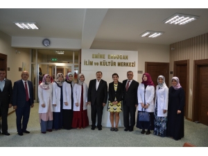 Veysel Eroğlu’ndan Şuhut İlim Ve Kültür Merkezine Ziyaret