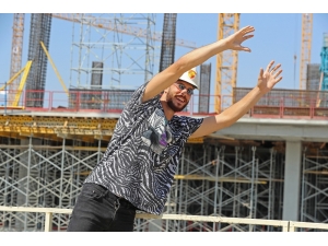 Göztepe’nin Yenileri Stadyum İnşaatını Gezdi