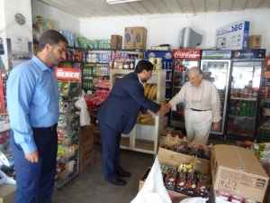 Hüda Par’dan Esnaf Ziyareti