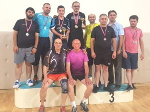 Veteran Masa Tenis Turnuvası Sona Erdi