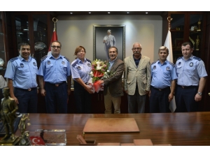 Zabıta Müdürlüğü’nden Başkan Ataç’a Ziyaret