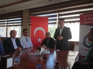 Eğitim-bir-sen Muş Şube Başkanı Barışan Malazgirt’te