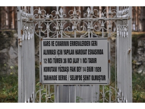 Yüzbaşı Faik Bey’in Mezarı Benli Ahmet İstasyonu’nda