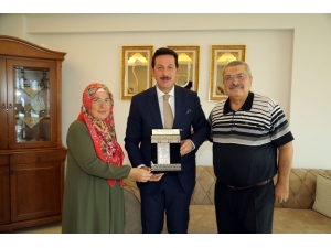 Başkan Tok, Hacıların Duasını Aldı