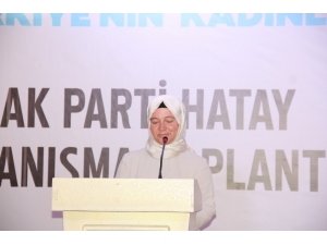 Ak Parti Hatay İl Kadın Kolları Başkanı Sara Gök Göreve Başladı