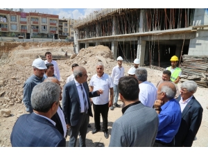 Haliliye’de Gençlik Ve Kültür Merkezi Çalışmaları Sürüyor