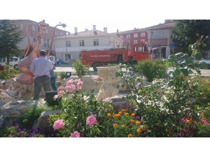 Aslanapa’nın Simgesi ’’Ibrık’’ Bakıma Alındı