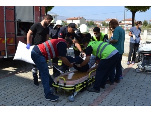 Afyonkarahisar’da Gerçeği Aratmayan Tatbikat