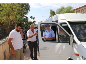 Öğrenci Servisleri Denetleniyor