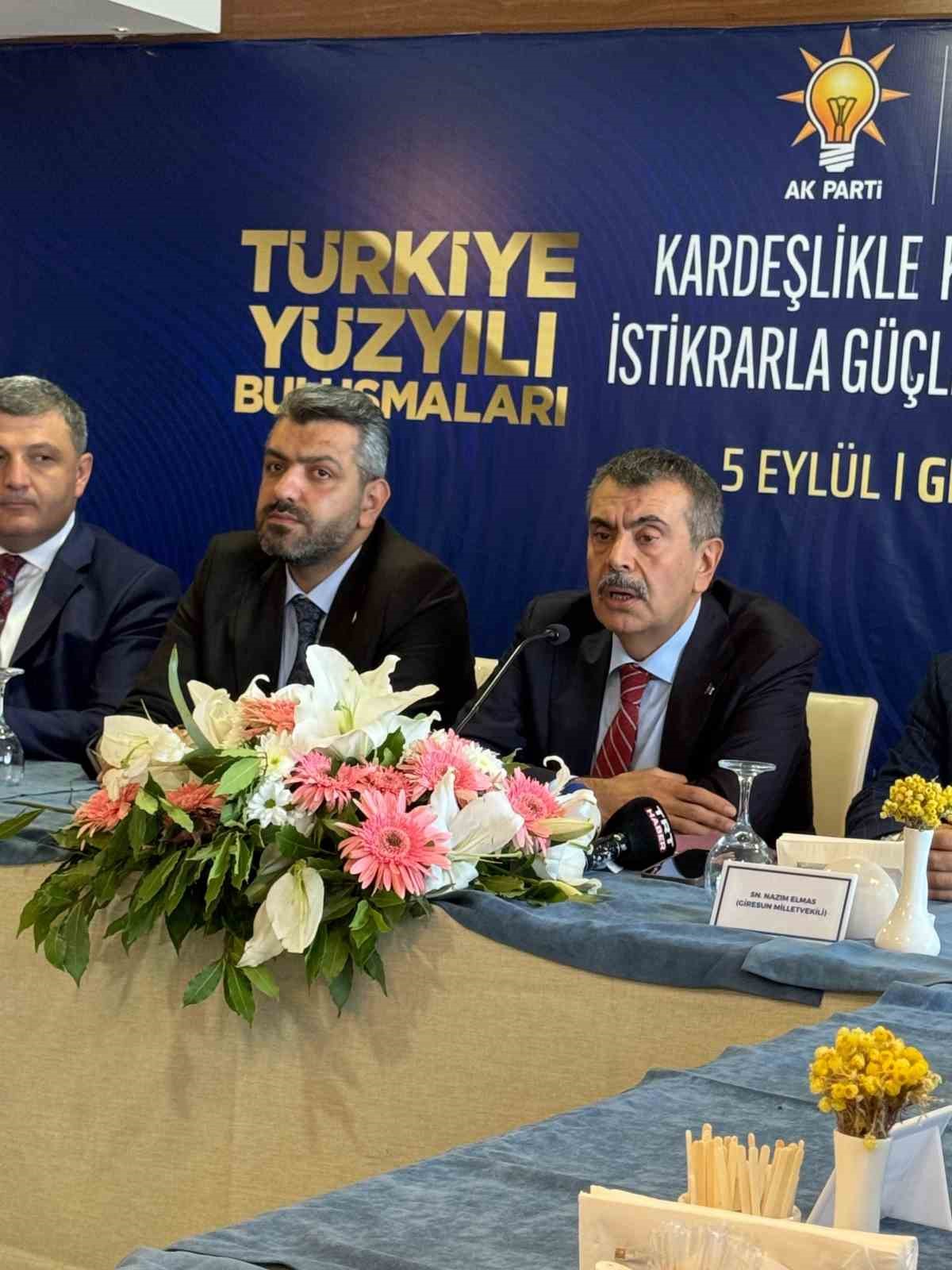 bakan-yusuf-tekin-terorsuz-turkiye-surecine-sahip-cikilmasini-arzu-ediyoruz