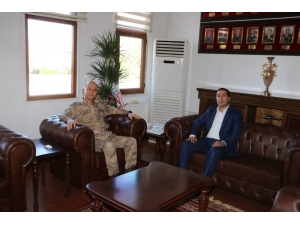Başkan Kahraman’dan Asayiş Kolordu Komutanı Tümgeneral İlbaş’a Hayırlı Olsun Ziyareti