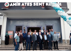 Amir Ateş Semt Konağı Törenle Açıldı