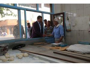 Ekinci, Esnafla Bir Araya Geldi