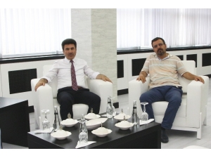Üak Genel Sekreteri Göktaş’tan Rektör Karacoşkun’a Ziyaret