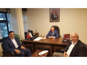 Başkan Yalçın, Bölge Müdür Yardımcısı Karadeniz İle Bir Araya Geldi