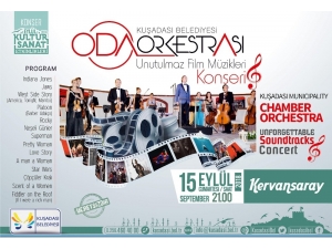 Unutulmaz Film Müzikleri Konseri Kervansaray’da Yapılacak