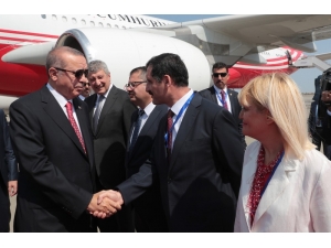 Cumhurbaşkanı Erdoğan Azerbaycan’da