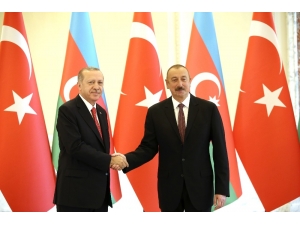Cumhurbaşkanı Erdoğan, Aliyev İle Görüştü