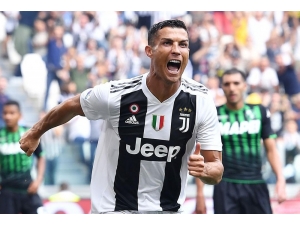 Cristiano Ronaldo, İtalya’da Siftah Yaptı