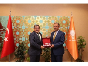 Başkan Can, Ak Parti Genel Başkan Yardımcısı Özhaseki İle Bir Araya Geldi