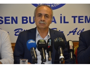 Eğitim-bir-sen Bursa Şube Başkanı Mustafa Sarıgül: