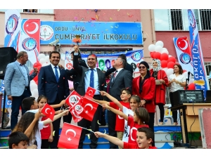 İlk Ders Zilini Kaymakam Güney Çaldı