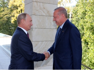 Erdoğan - Putin Görüşmesi Başladı