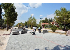 Dinar’da Yeni Hastaneye Yeni Yol Yapılıyor